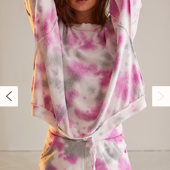 NWT Free People Kelley lounge set inHyacinth combo - Picture 2 of 6